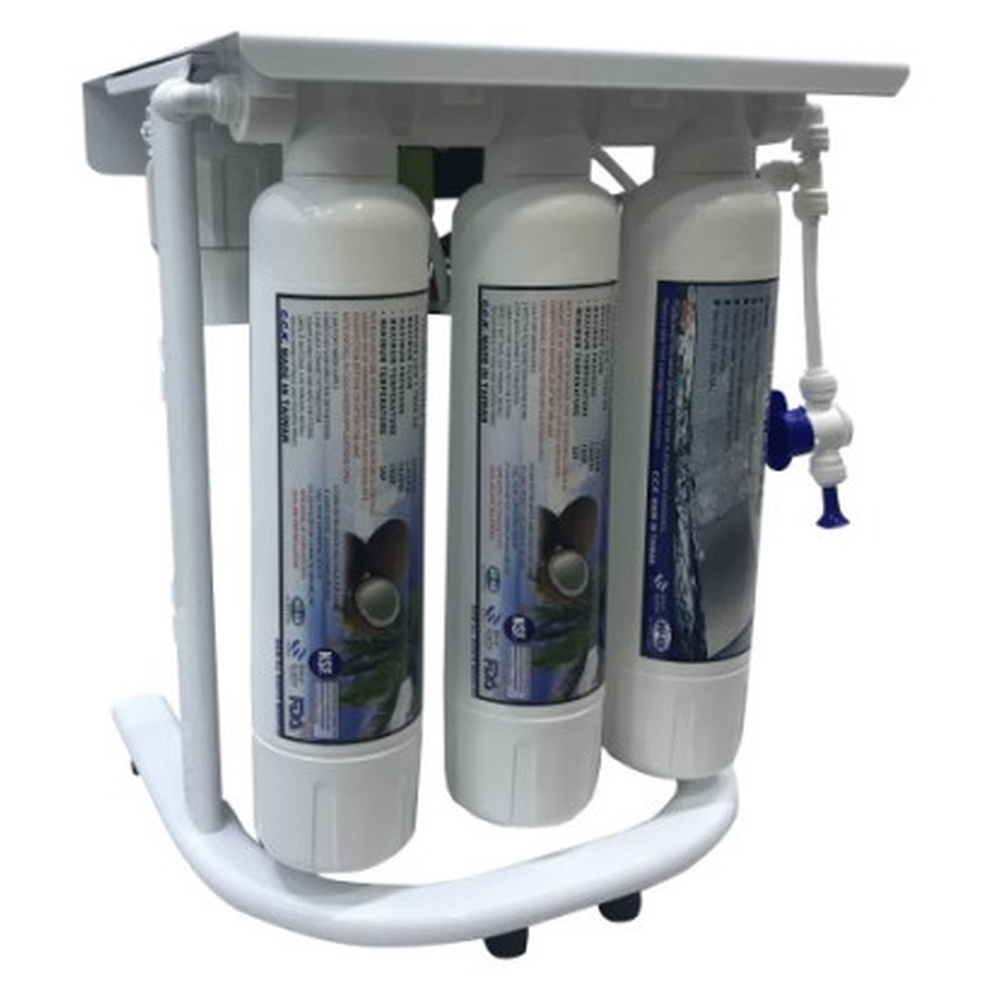 Фільтр зворотного осмосу Tiger Filtration ROE3-750-BP-EZ-S (7 етапів очищення, з насосом) Фільтр зворотного осмосу Tiger Filtration ROE3-750-BP-EZ-S (7 етапів очищення, з насосом)